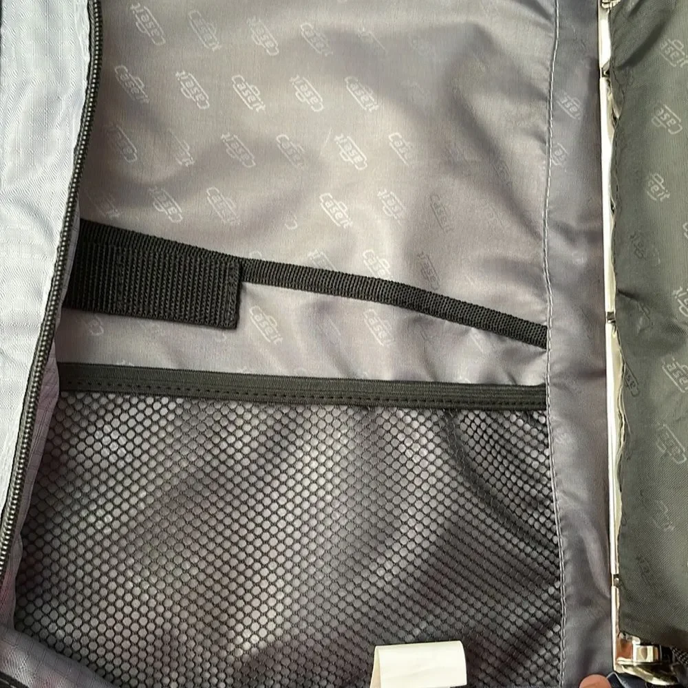 Case it file binder with shoulder straps for home office